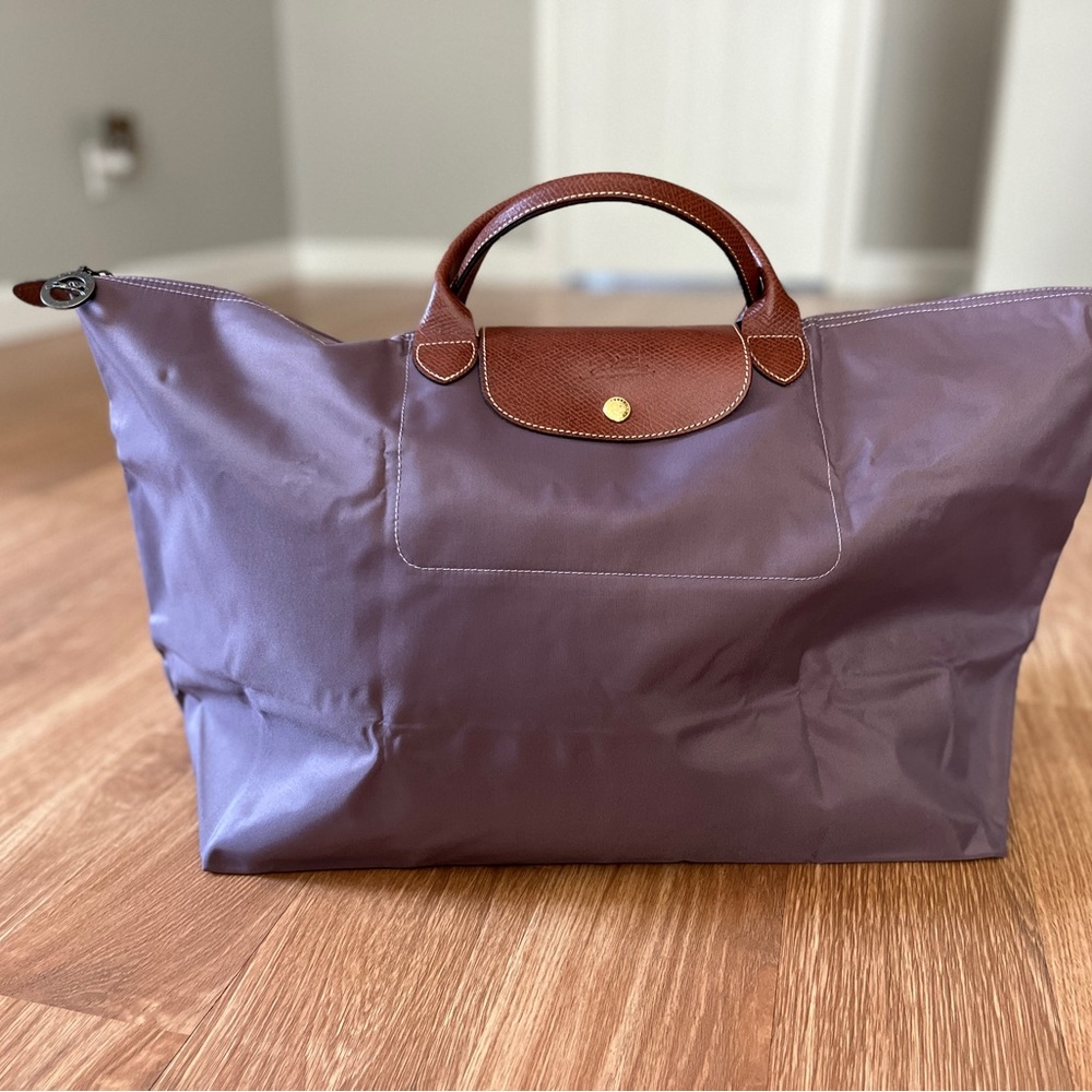 Longchamp Le Pilage Large Short Handle